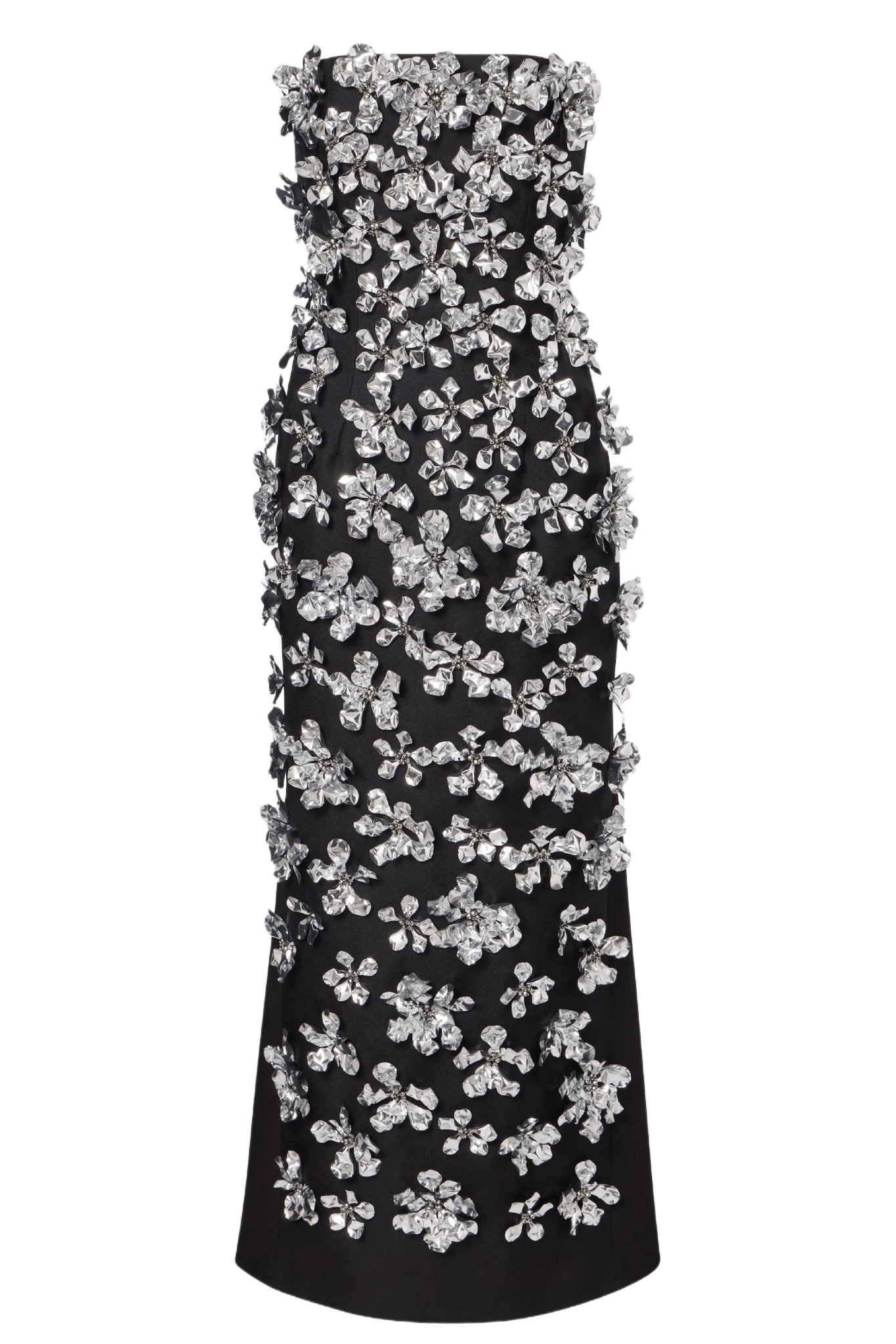 Leilani Embellished Strapless Gown - ALBOUSHIYA - district 5 - dubai - riyadh - abaya - dresses - designers - evening wear - luxury - elegance - craftsmanship - gowns - cocktail dresses - collections - georges