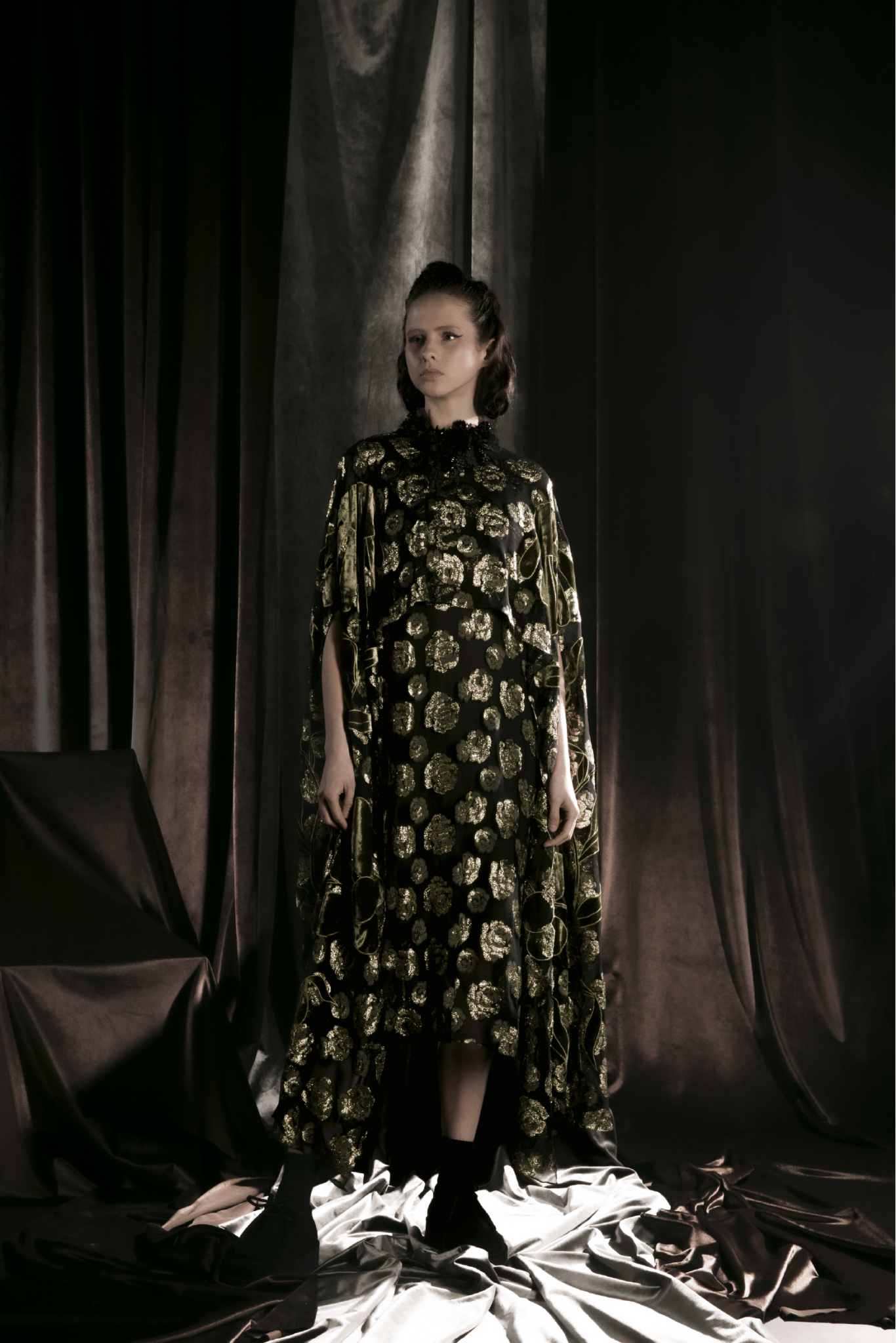 Lush Dress - ALBOUSHIYA - district 5 - dubai - riyadh - abaya - dresses - designers - evening wear - luxury - elegance - craftsmanship - gowns - cocktail dresses - collections - georges