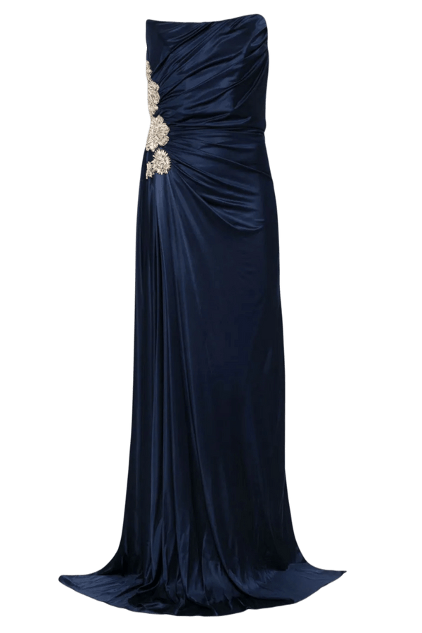 Milia Gown - ALBOUSHIYA - district 5 - dubai - riyadh - abaya - dresses - designers - evening wear - luxury - elegance - craftsmanship - gowns - cocktail dresses - collections - georges