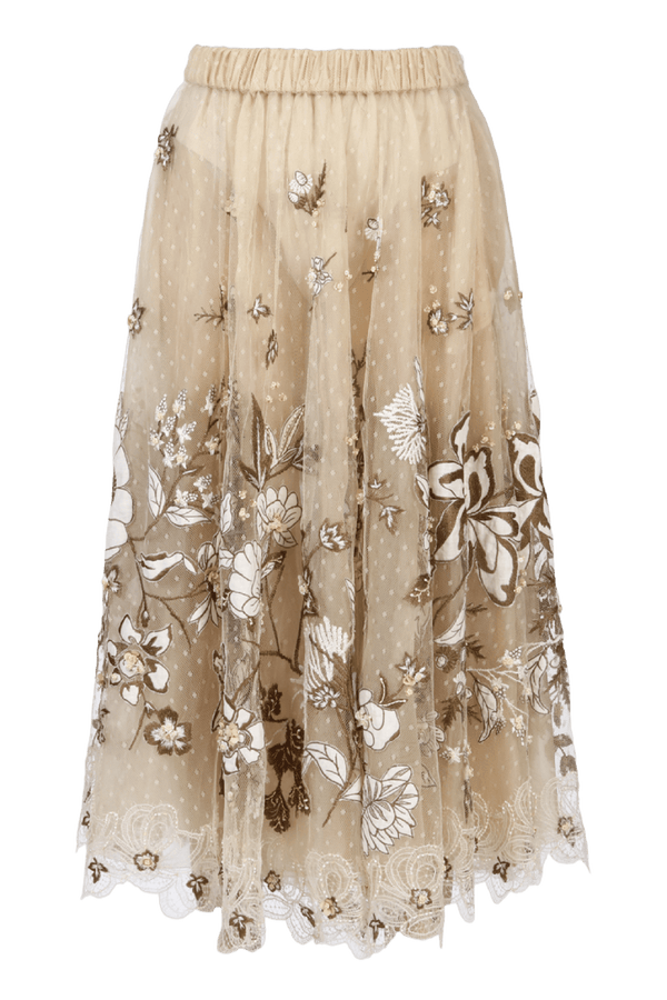 Misty Skirt - ALBOUSHIYA - district 5 - dubai - riyadh - abaya - dresses - designers - evening wear - luxury - elegance - craftsmanship - gowns - cocktail dresses - collections - georges