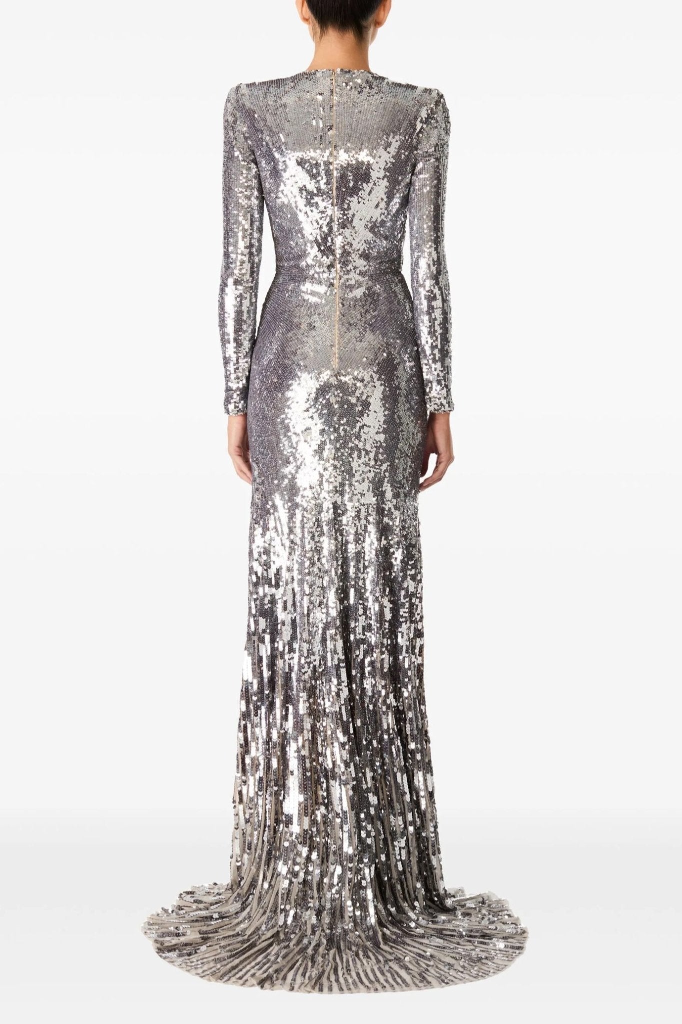 Narcissus Dress - ALBOUSHIYA - district 5 - dubai - riyadh - abaya - dresses - designers - evening wear - luxury - elegance - craftsmanship - gowns - cocktail dresses - collections - georges