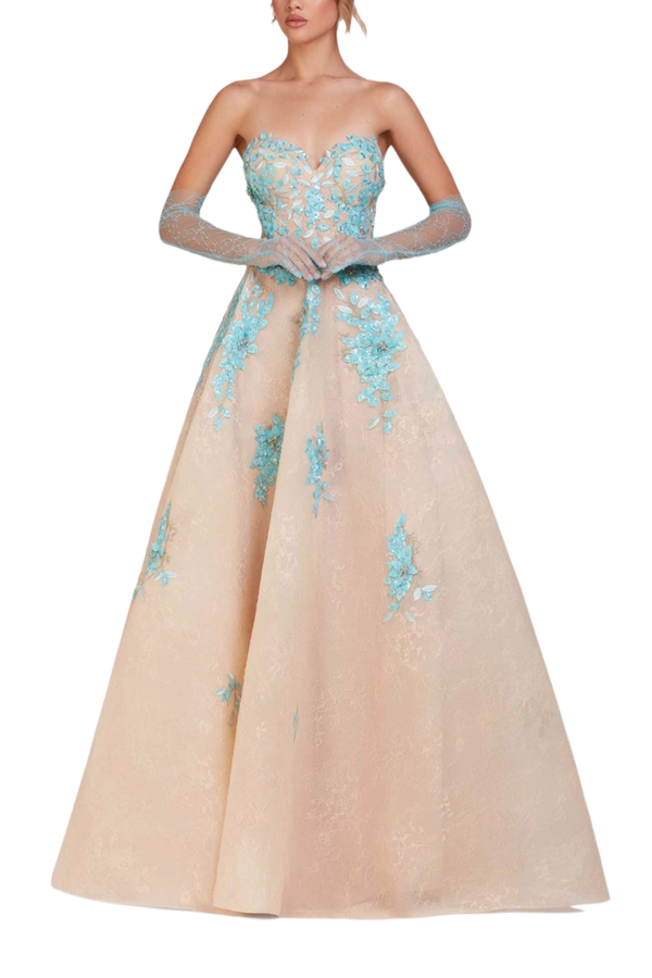Strapless Ball Gown