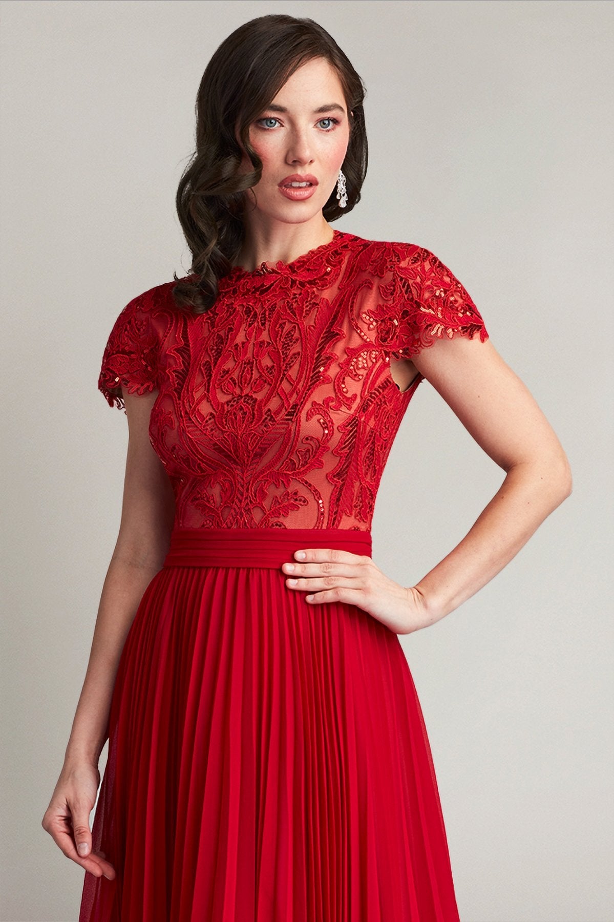 Ora Sequin Embroidered Midi Dress - ALBOUSHIYA - district 5 - dubai - riyadh - abaya - dresses - designers - evening wear - luxury - elegance - craftsmanship - gowns - cocktail dresses - collections - georges
