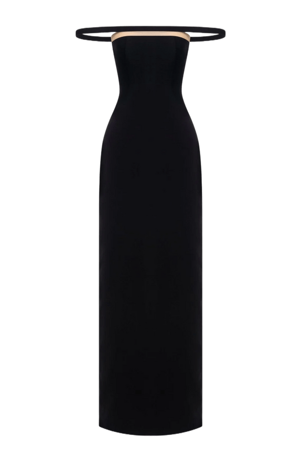 Orbit Dress - ALBOUSHIYA - district 5 - dubai - riyadh - abaya - dresses - designers - evening wear - luxury - elegance - craftsmanship - gowns - cocktail dresses - collections - georges