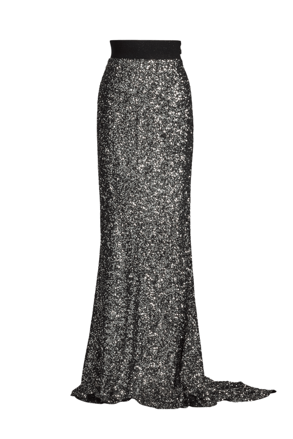 Rhyme Evening Skirt - ALBOUSHIYA - district 5 - dubai - riyadh - abaya - dresses - designers - evening wear - luxury - elegance - craftsmanship - gowns - cocktail dresses - collections - georges