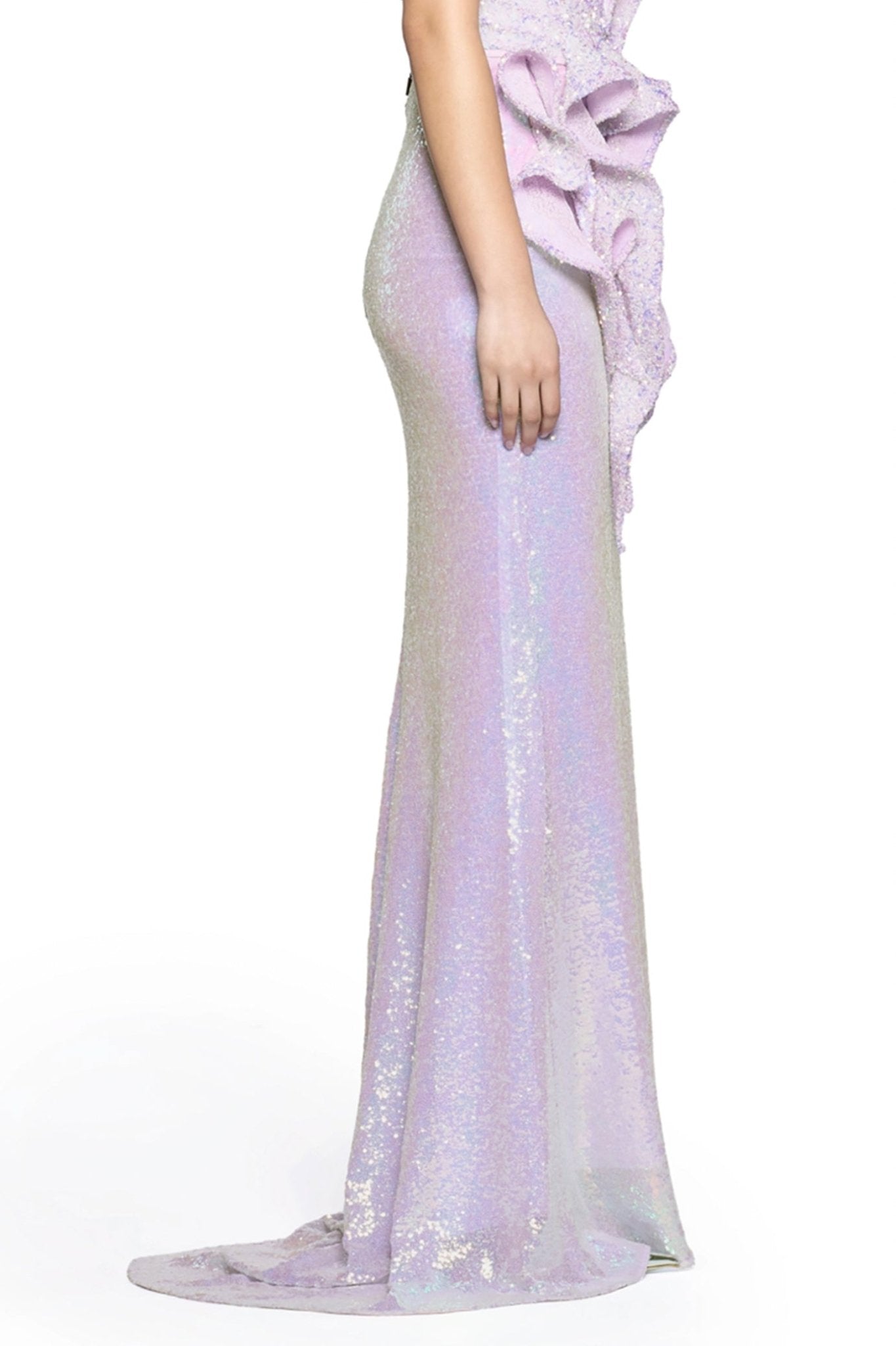 Rhyme Evening Skirt - ALBOUSHIYA - district 5 - dubai - riyadh - abaya - dresses - designers - evening wear - luxury - elegance - craftsmanship - gowns - cocktail dresses - collections - georges