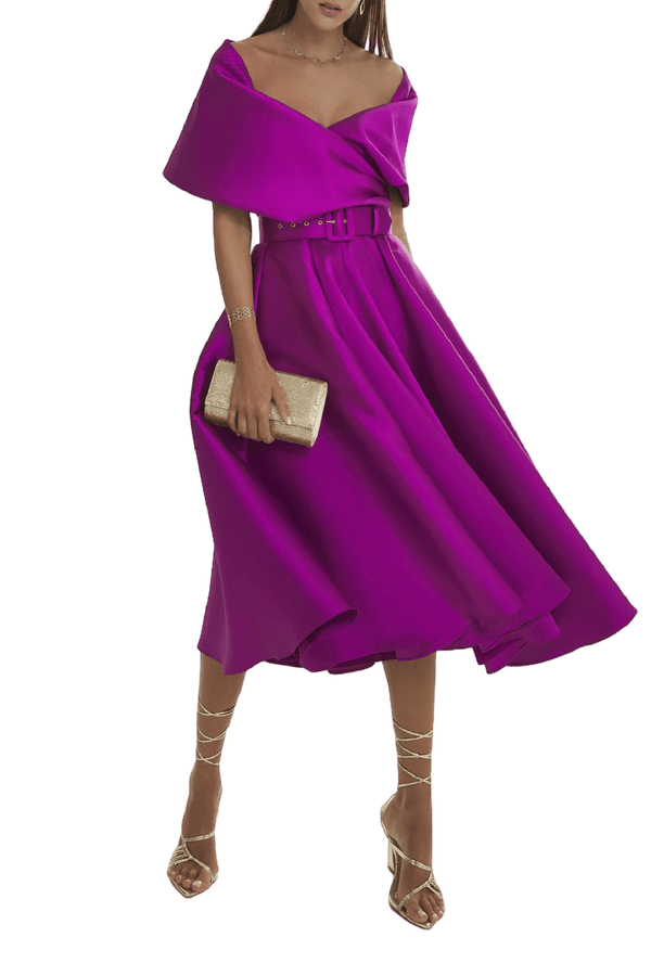 Rima Dress - ALBOUSHIYA - district 5 - dubai - riyadh - abaya - dresses - designers - evening wear - luxury - elegance - craftsmanship - gowns - cocktail dresses - collections - georges