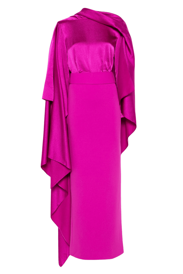 Rosalia Maxi Dress - ALBOUSHIYA - district 5 - dubai - riyadh - abaya - dresses - designers - evening wear - luxury - elegance - craftsmanship - gowns - cocktail dresses - collections - georges