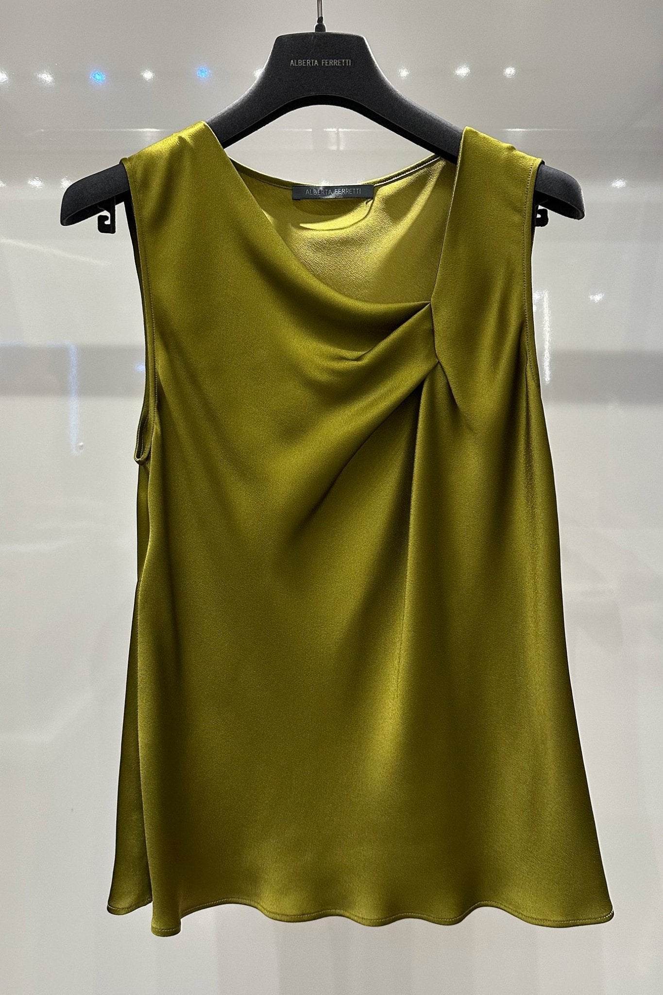 Satin Top - ALBOUSHIYA - district 5 - dubai - riyadh - abaya - dresses - designers - evening wear - luxury - elegance - craftsmanship - gowns - cocktail dresses - collections - georges