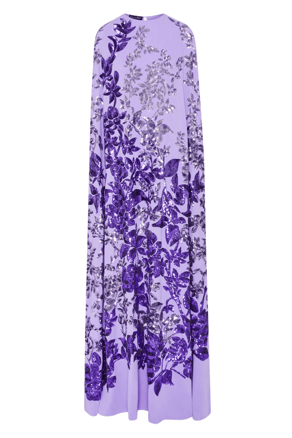 Sequinned Ombré Caftan Dress - ALBOUSHIYA - district 5 - dubai - riyadh - abaya - dresses - designers - evening wear - luxury - elegance - craftsmanship - gowns - cocktail dresses - collections - georges