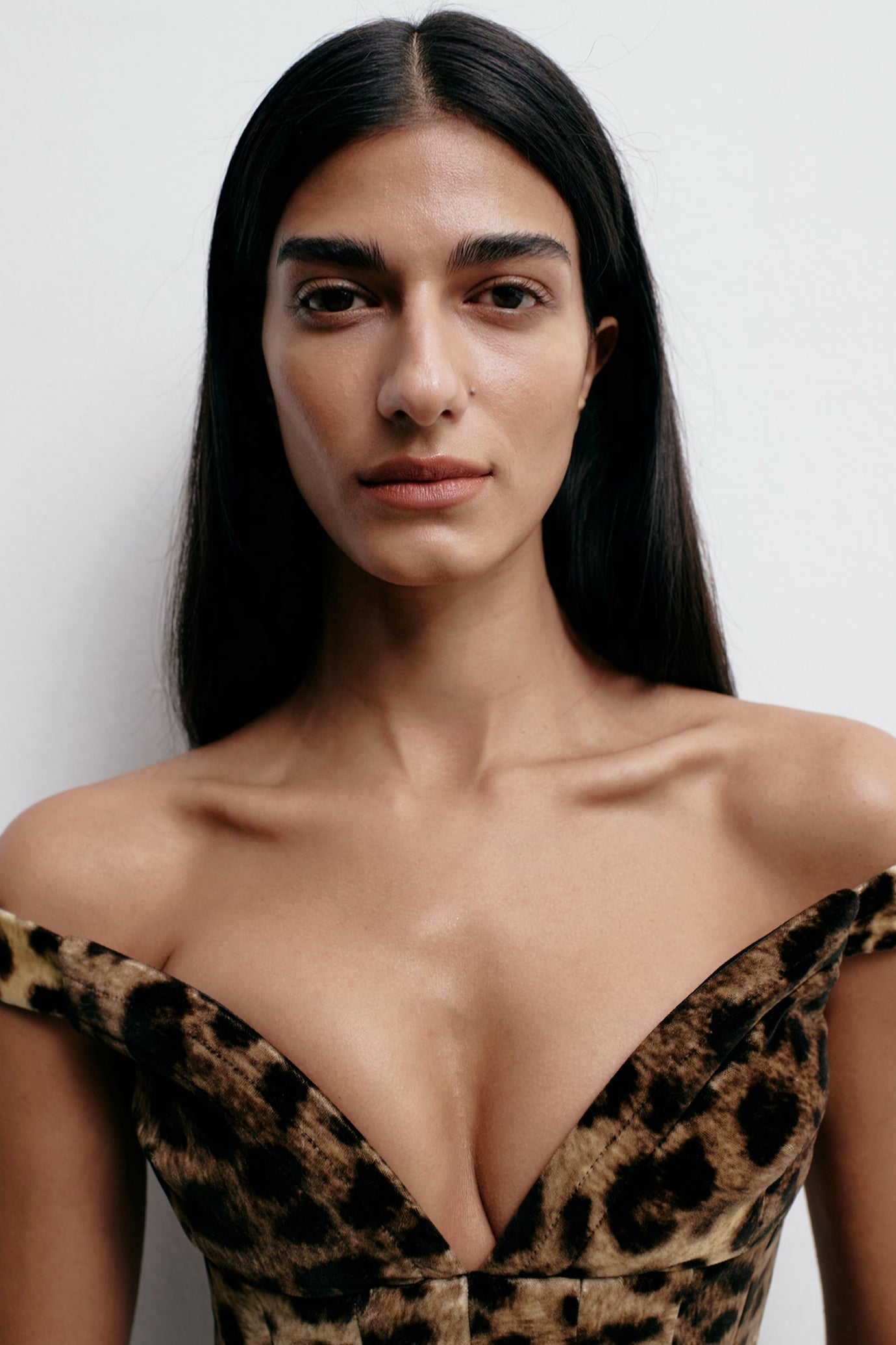 Shakti Animal-Print Maxi Dress