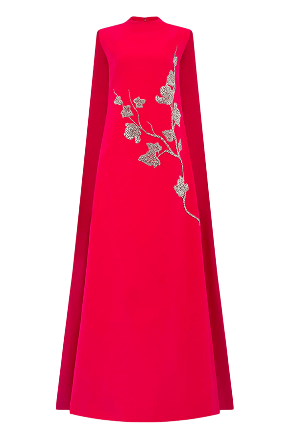 Sleeveless A - Line Dress - ALBOUSHIYA - district 5 - dubai - riyadh - abaya - dresses - designers - evening wear - luxury - elegance - craftsmanship - gowns - cocktail dresses - collections - georges