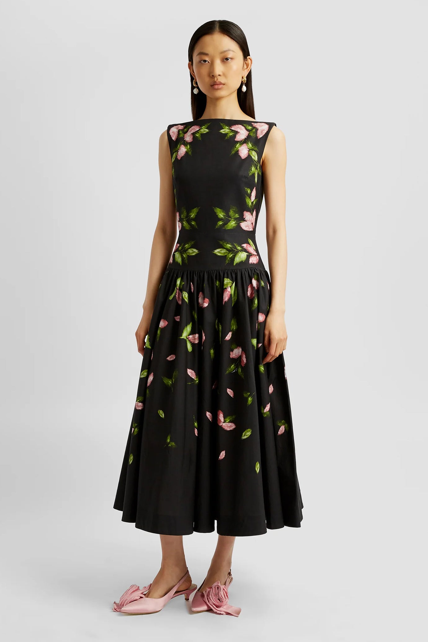 Sleeveless Midi Dress