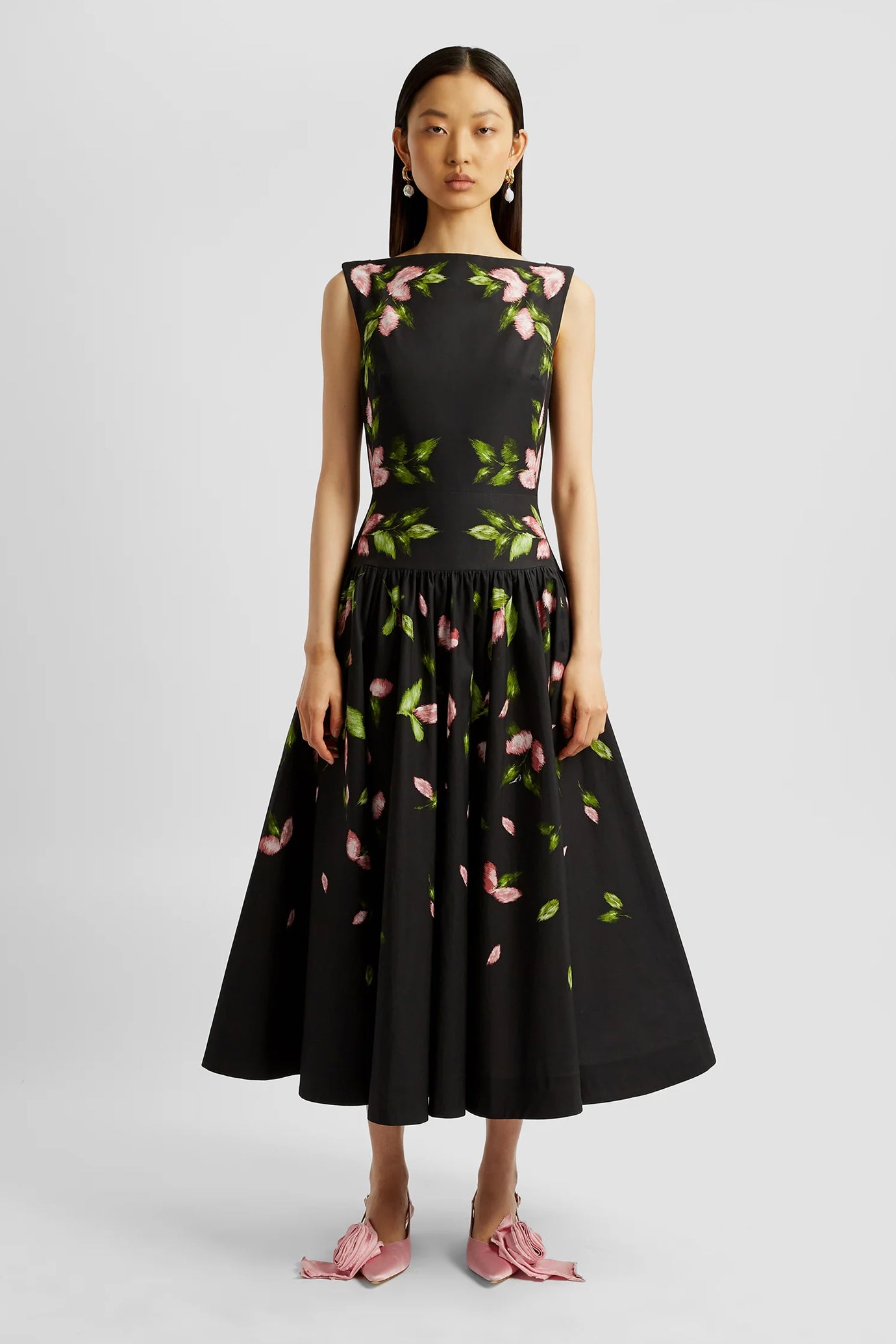 Sleeveless Midi Dress