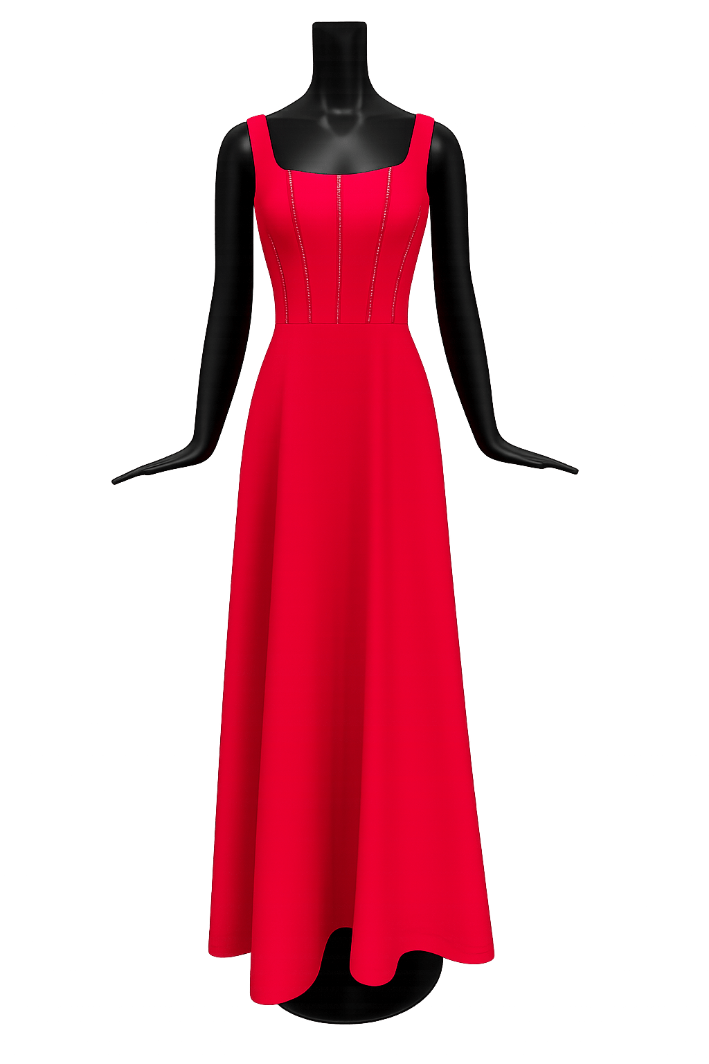 Sophie Crepe Dress - ALBOUSHIYA - district 5 - dubai - riyadh - abaya - dresses - designers - evening wear - luxury - elegance - craftsmanship - gowns - cocktail dresses - collections - georges