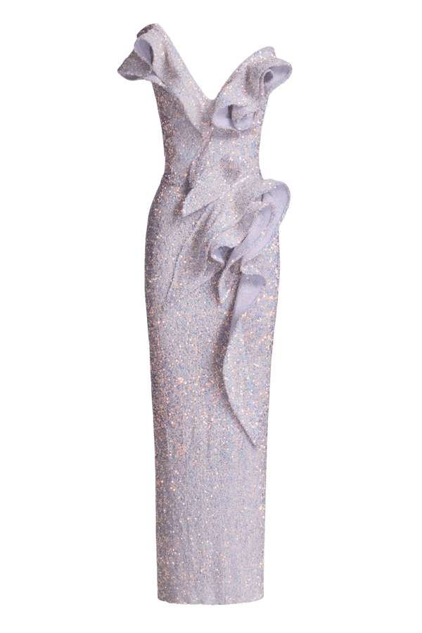 Spellbind Dress - ALBOUSHIYA - district 5 - dubai - riyadh - abaya - dresses - designers - evening wear - luxury - elegance - craftsmanship - gowns - cocktail dresses - collections - georges