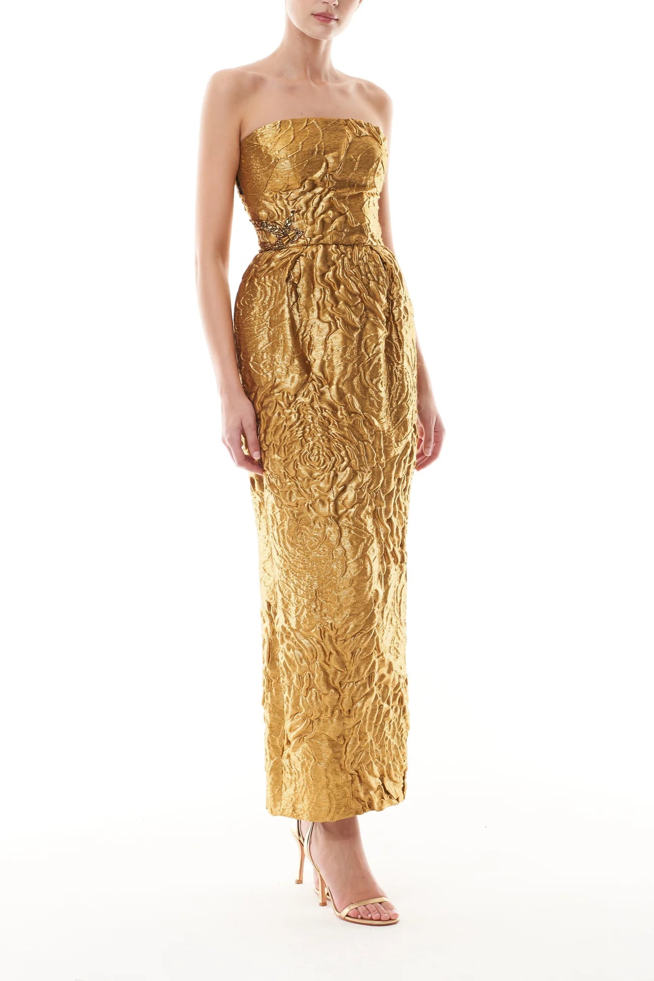 Strapless Cocktail Dress - ALBOUSHIYA - district 5 - dubai - riyadh - abaya - dresses - designers - evening wear - luxury - elegance - craftsmanship - gowns - cocktail dresses - collections - georges