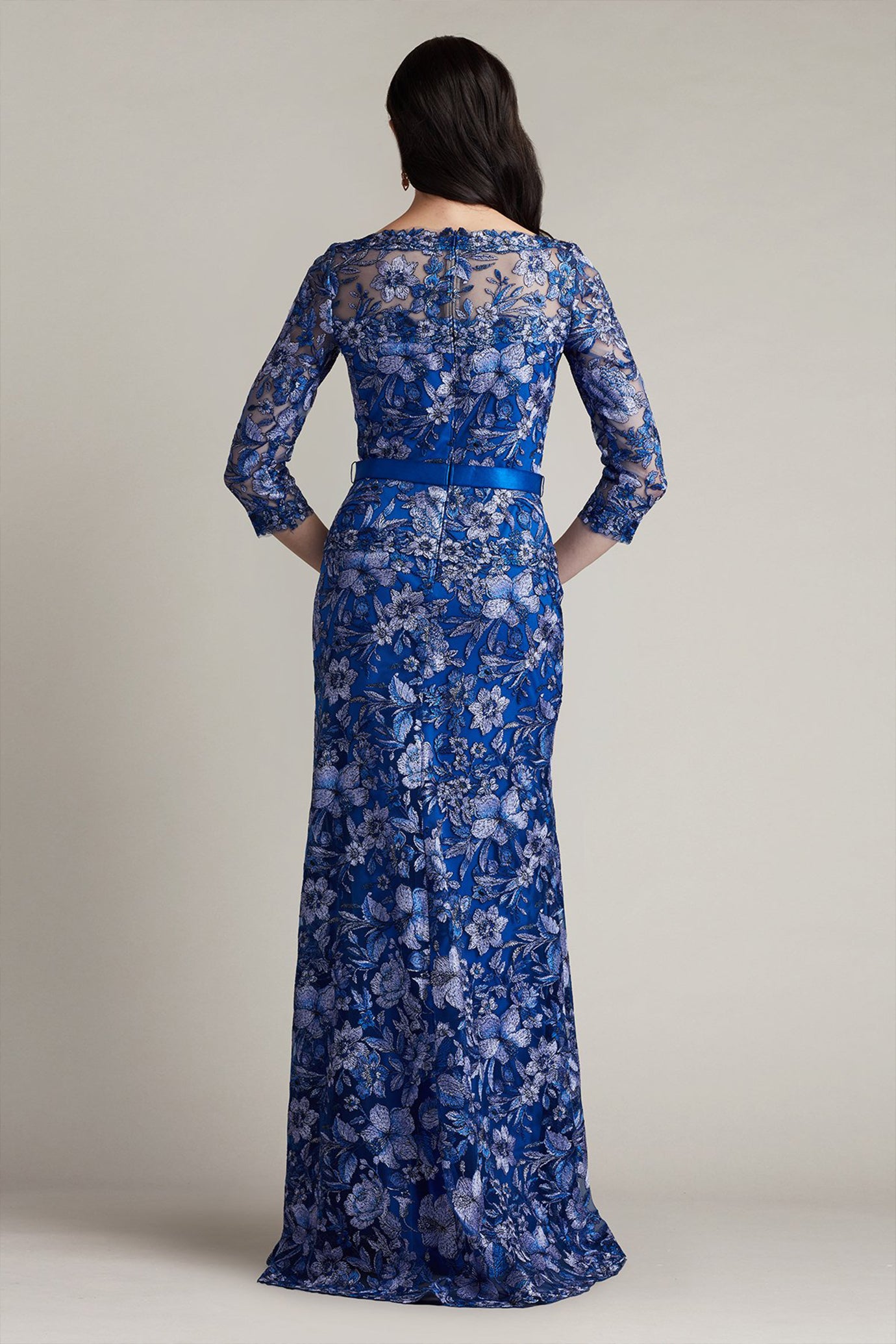 Fulcher Embroidered Illusion Gown