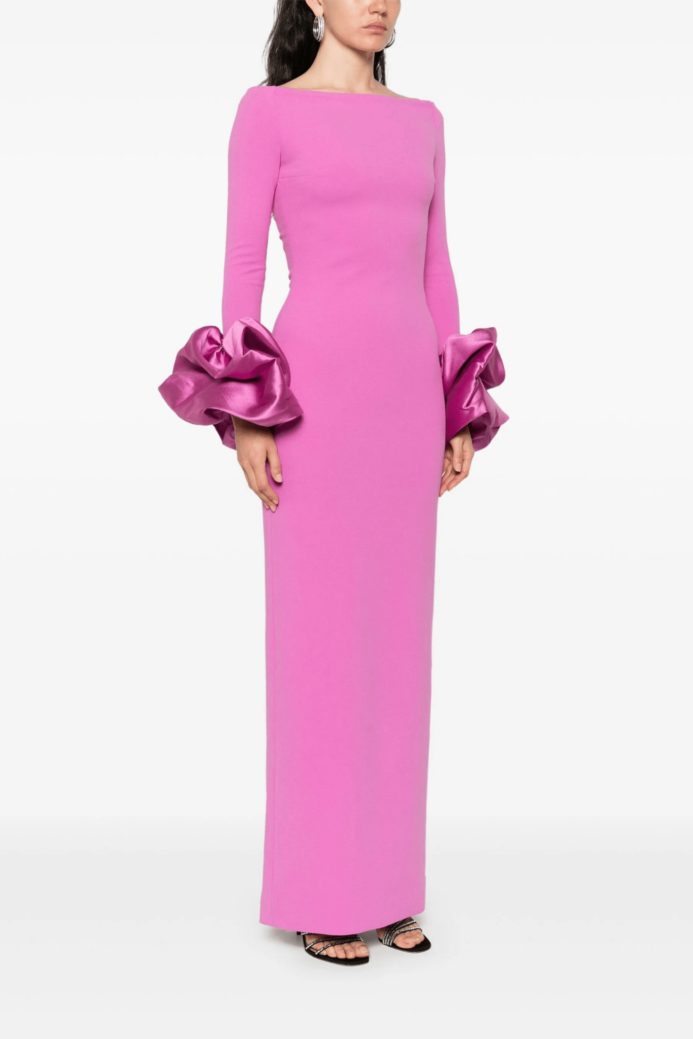 Talia Gown - ALBOUSHIYA - district 5 - dubai - riyadh - abaya - dresses - designers - evening wear - luxury - elegance - craftsmanship - gowns - cocktail dresses - collections - georges