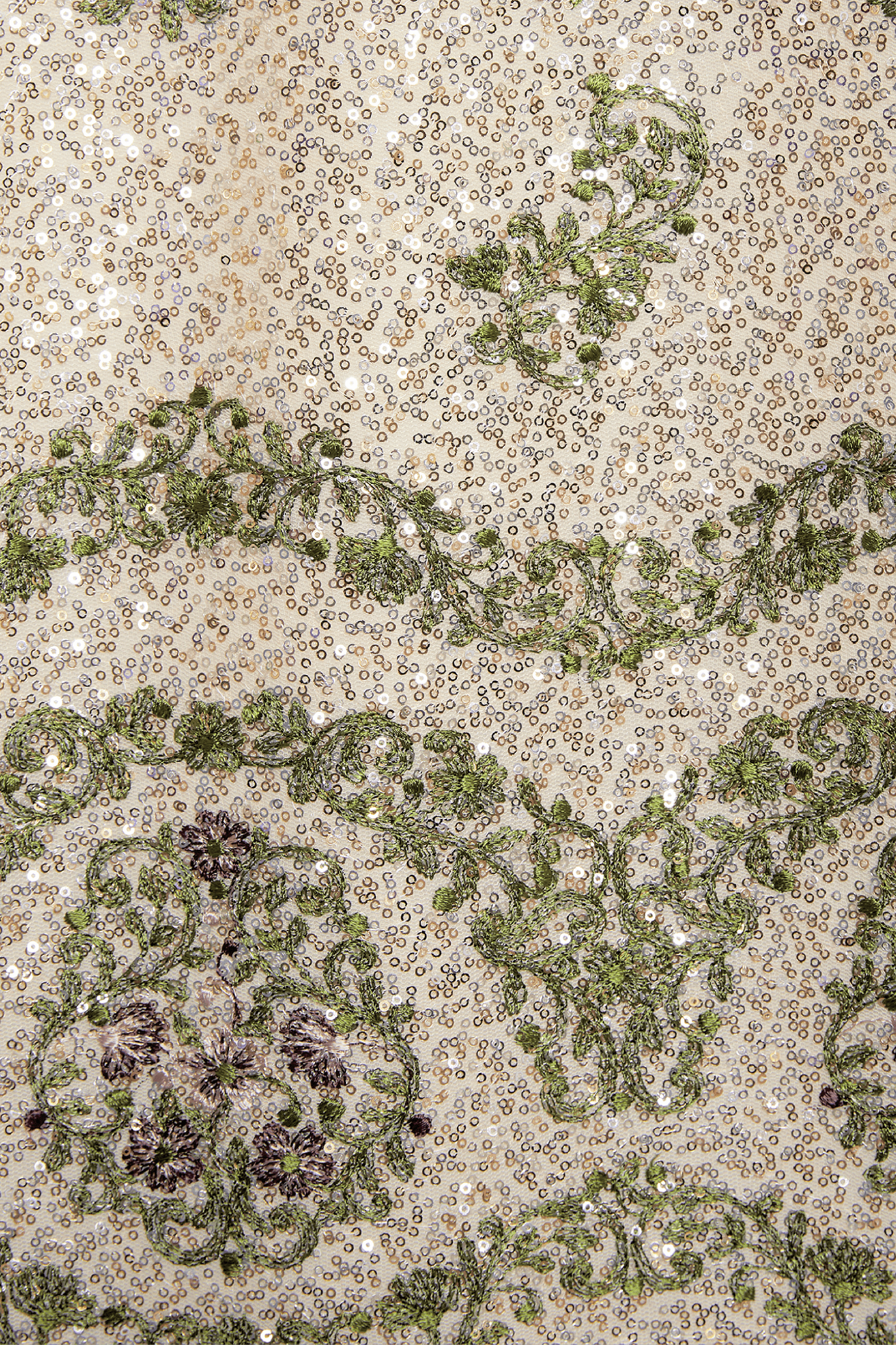 Tapistry Sequin - Embroidered Long Dress - ALBOUSHIYA - district 5 - dubai - riyadh - abaya - dresses - designers - evening wear - luxury - elegance - craftsmanship - gowns - cocktail dresses - collections - georges