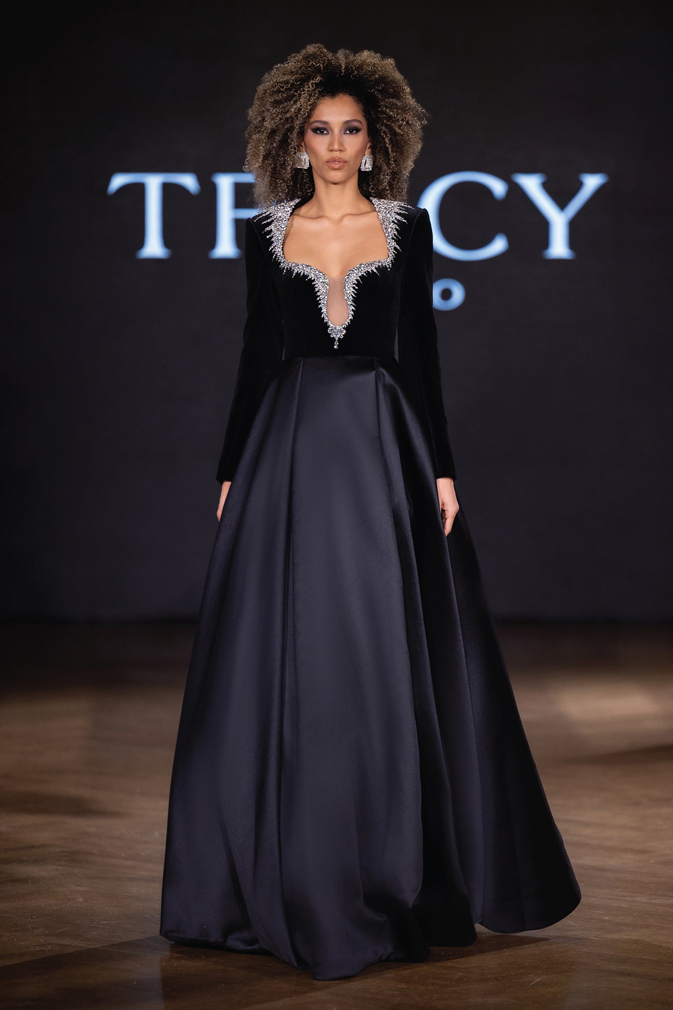 Midnight Radiance Gown
