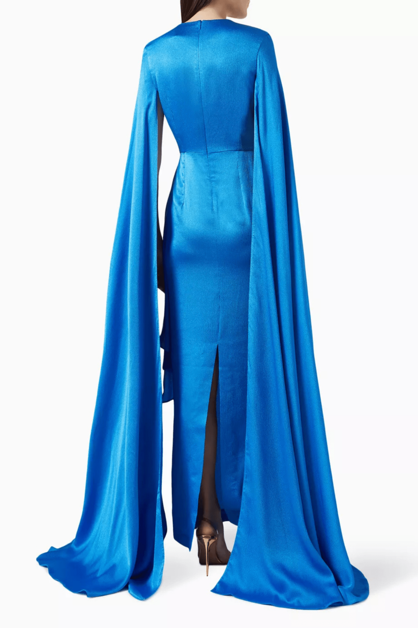 The Elya Maxi Dress - ALBOUSHIYA - district 5 - dubai - riyadh - abaya - dresses - designers - evening wear - luxury - elegance - craftsmanship - gowns - cocktail dresses - collections - georges