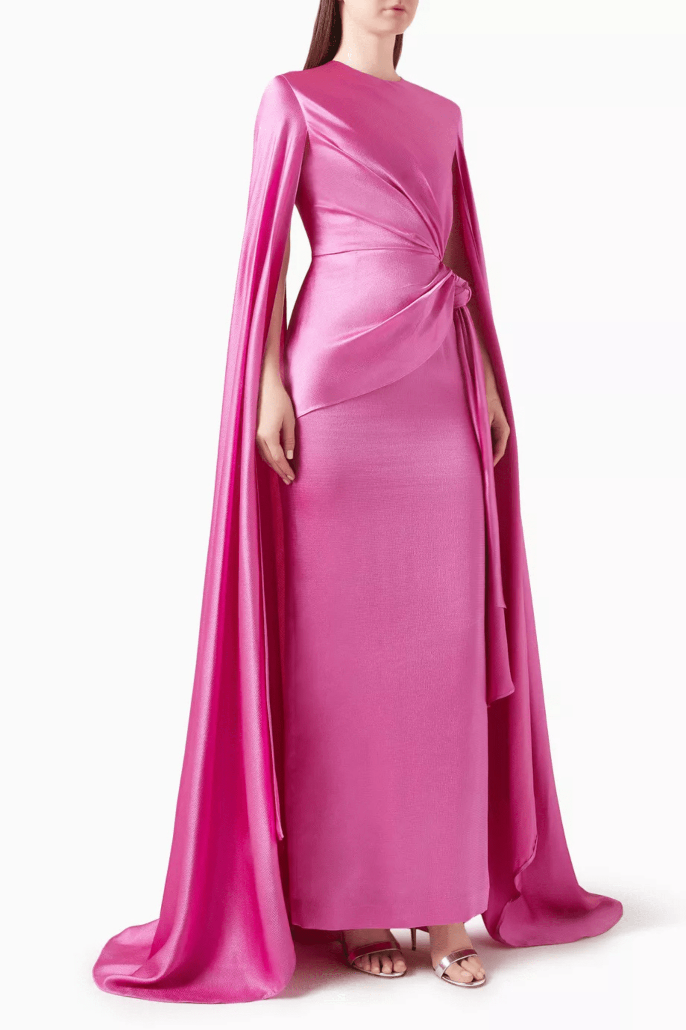 The Elya Maxi Dress - ALBOUSHIYA - district 5 - dubai - riyadh - abaya - dresses - designers - evening wear - luxury - elegance - craftsmanship - gowns - cocktail dresses - collections - georges