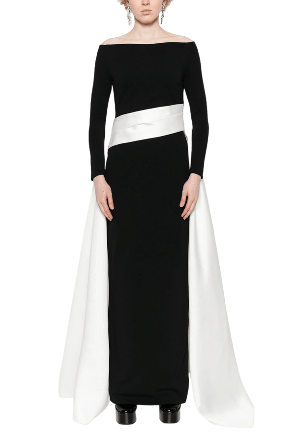 The Irma Maxi Dress - ALBOUSHIYA - district 5 - dubai - riyadh - abaya - dresses - designers - evening wear - luxury - elegance - craftsmanship - gowns - cocktail dresses - collections - georges