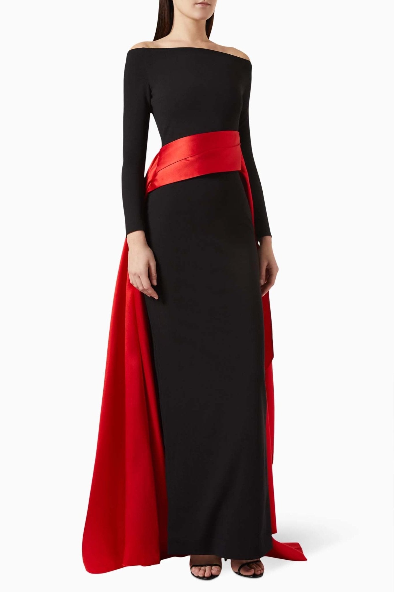 The Irma Maxi Dress - ALBOUSHIYA - district 5 - dubai - riyadh - abaya - dresses - designers - evening wear - luxury - elegance - craftsmanship - gowns - cocktail dresses - collections - georges