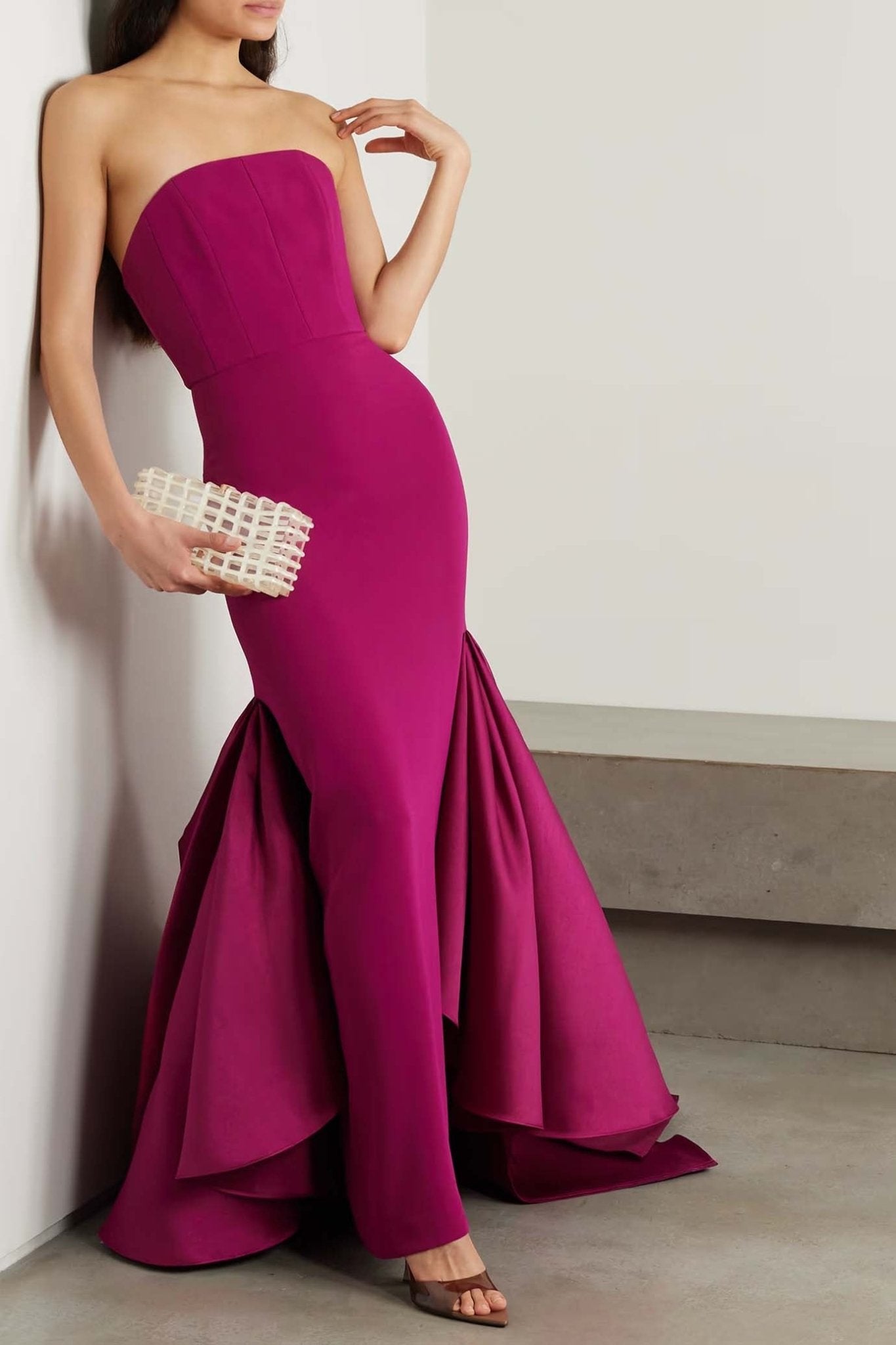 The Jodi Maxi Dress - ALBOUSHIYA - district 5 - dubai - riyadh - abaya - dresses - designers - evening wear - luxury - elegance - craftsmanship - gowns - cocktail dresses - collections - georges