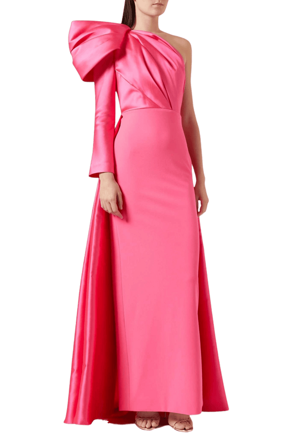 The Malia Maxi Dress - ALBOUSHIYA - district 5 - dubai - riyadh - abaya - dresses - designers - evening wear - luxury - elegance - craftsmanship - gowns - cocktail dresses - collections - georges