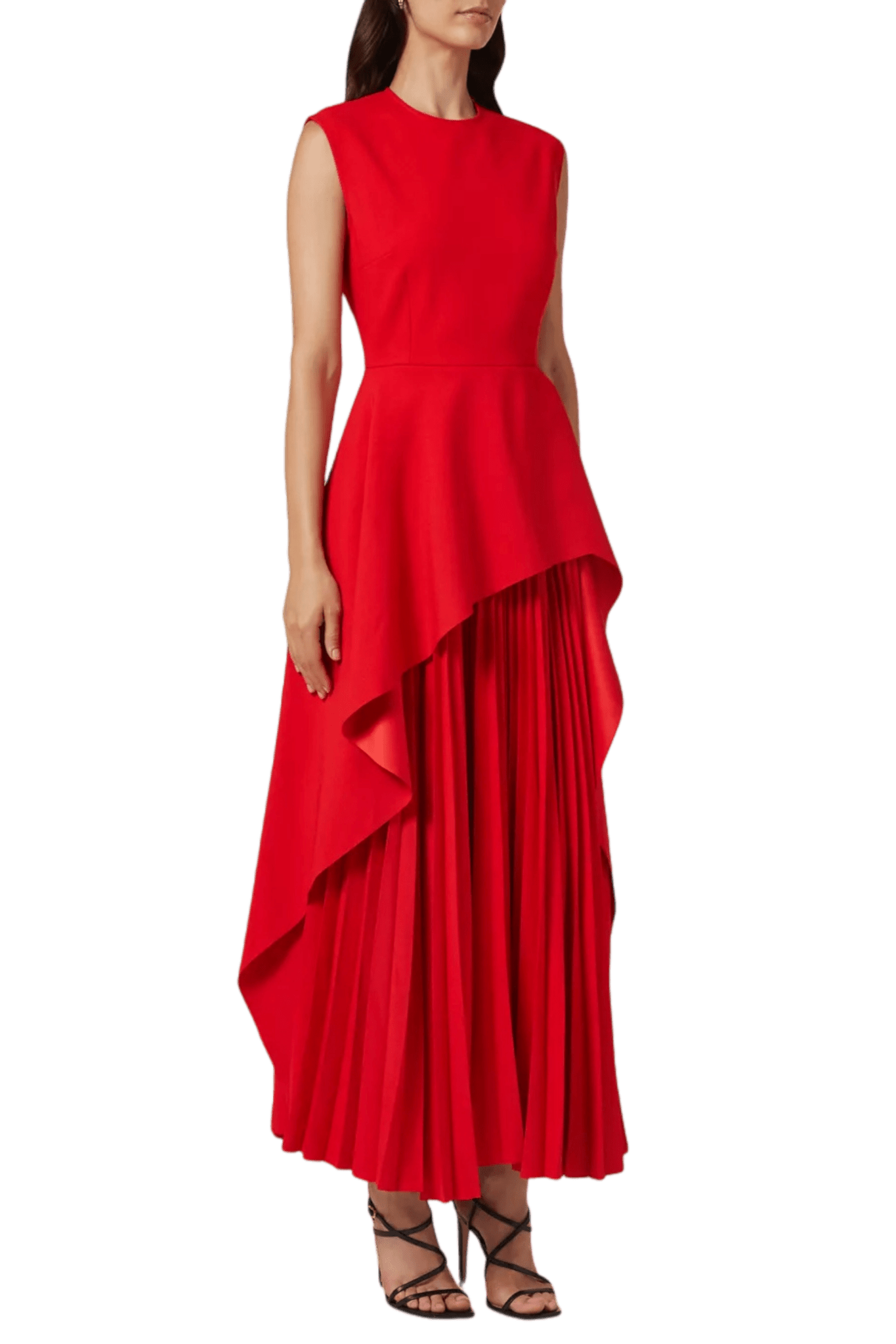 The Severny Midi Dress - ALBOUSHIYA - district 5 - dubai - riyadh - abaya - dresses - designers - evening wear - luxury - elegance - craftsmanship - gowns - cocktail dresses - collections - georges