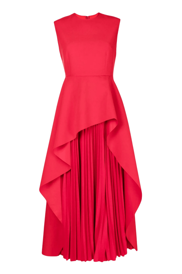 The Severny Midi Dress - ALBOUSHIYA - district 5 - dubai - riyadh - abaya - dresses - designers - evening wear - luxury - elegance - craftsmanship - gowns - cocktail dresses - collections - georges
