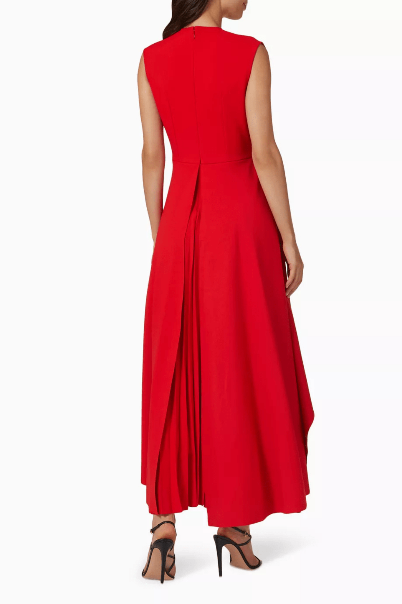 The Severny Midi Dress - ALBOUSHIYA - district 5 - dubai - riyadh - abaya - dresses - designers - evening wear - luxury - elegance - craftsmanship - gowns - cocktail dresses - collections - georges