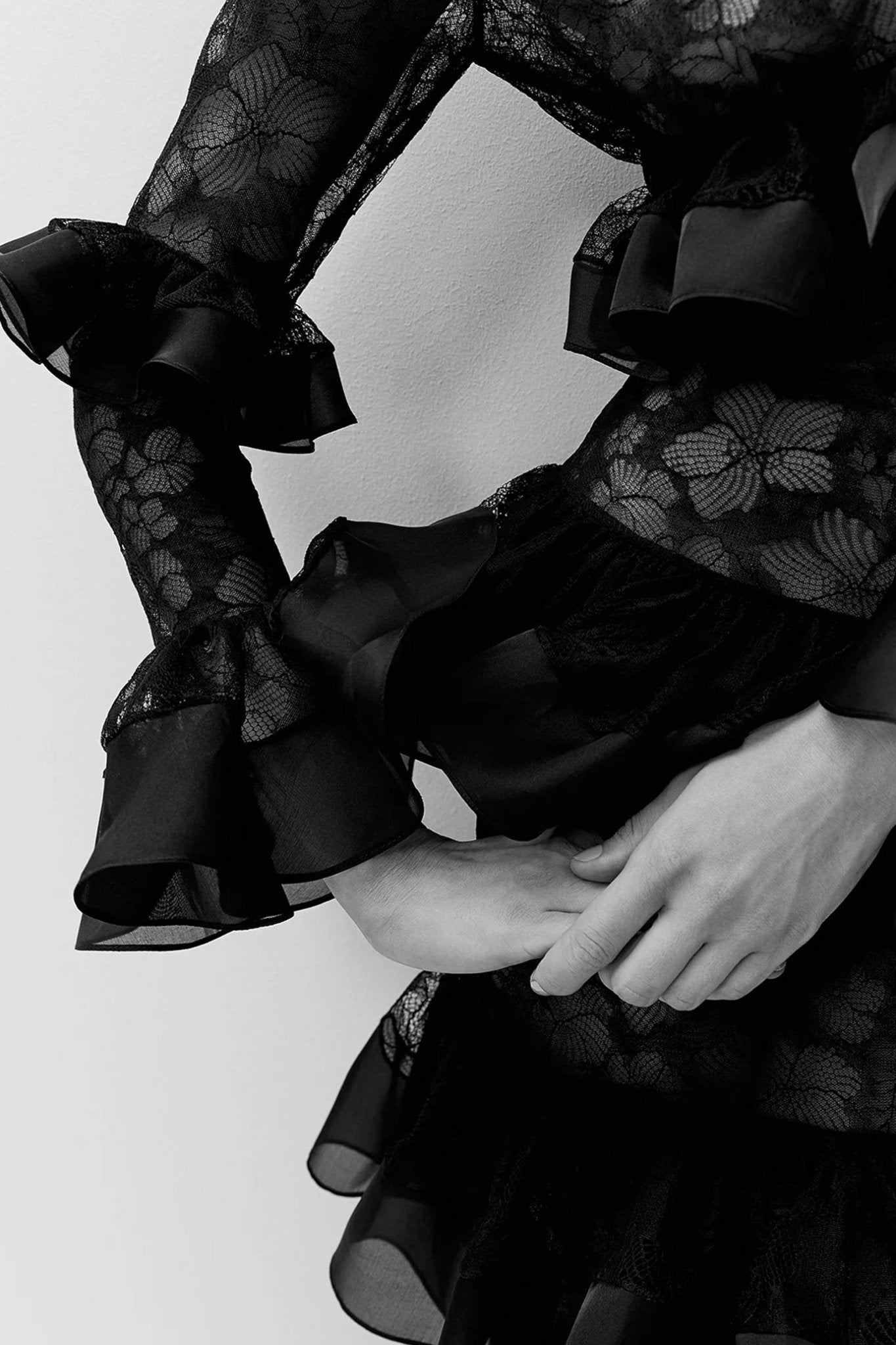 The Swan Gown - ALBOUSHIYA - district 5 - dubai - riyadh - abaya - dresses - designers - evening wear - luxury - elegance - craftsmanship - gowns - cocktail dresses - collections - georges