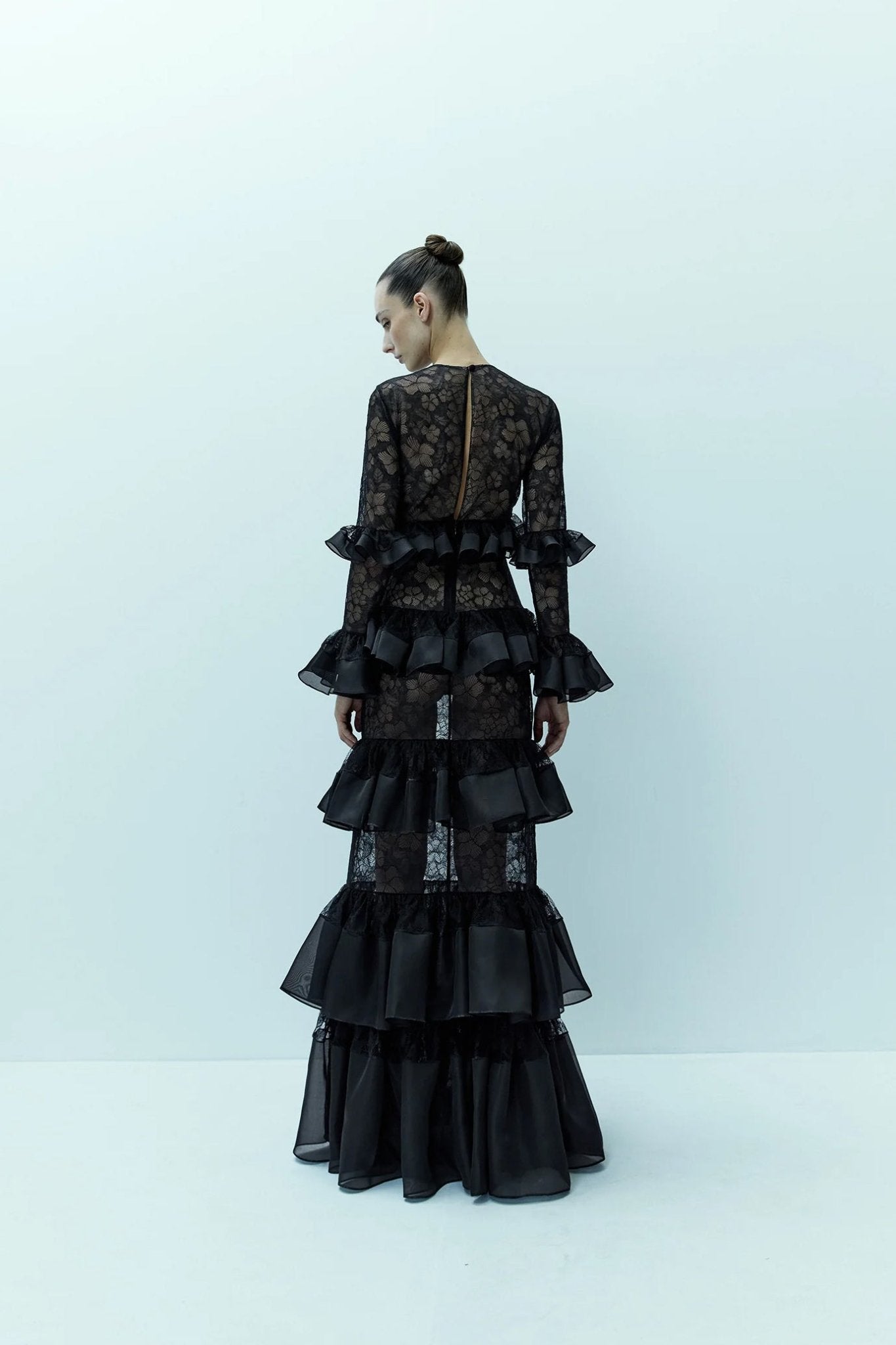 The Swan Gown - ALBOUSHIYA - district 5 - dubai - riyadh - abaya - dresses - designers - evening wear - luxury - elegance - craftsmanship - gowns - cocktail dresses - collections - georges