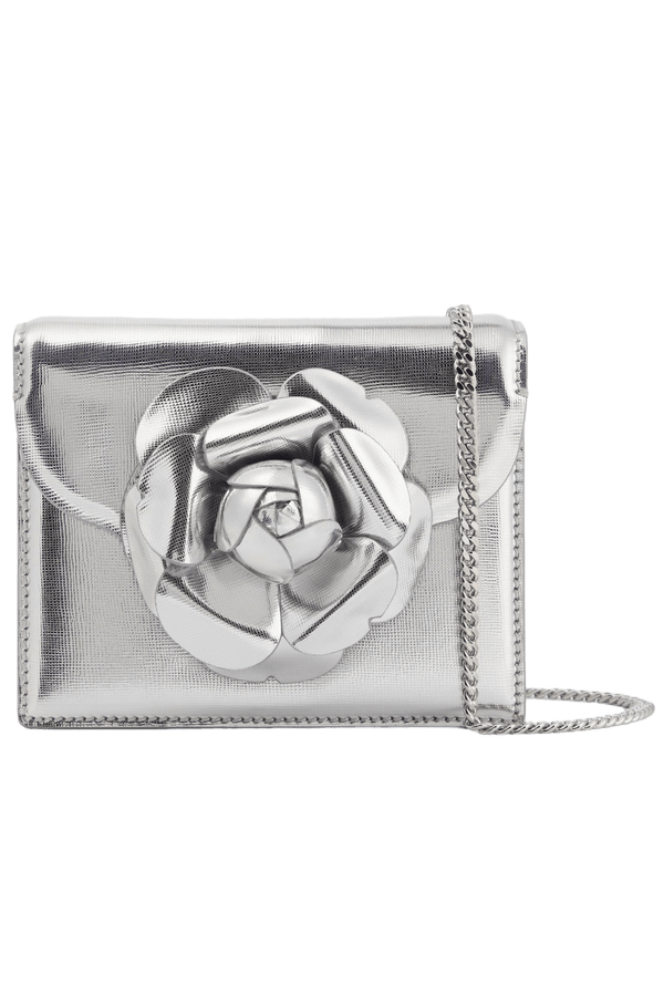 Tro Mini Leather Crossbody Bag - ALBOUSHIYA - district 5 - dubai - riyadh - abaya - dresses - designers - evening wear - luxury - elegance - craftsmanship - gowns - cocktail dresses - collections - georges