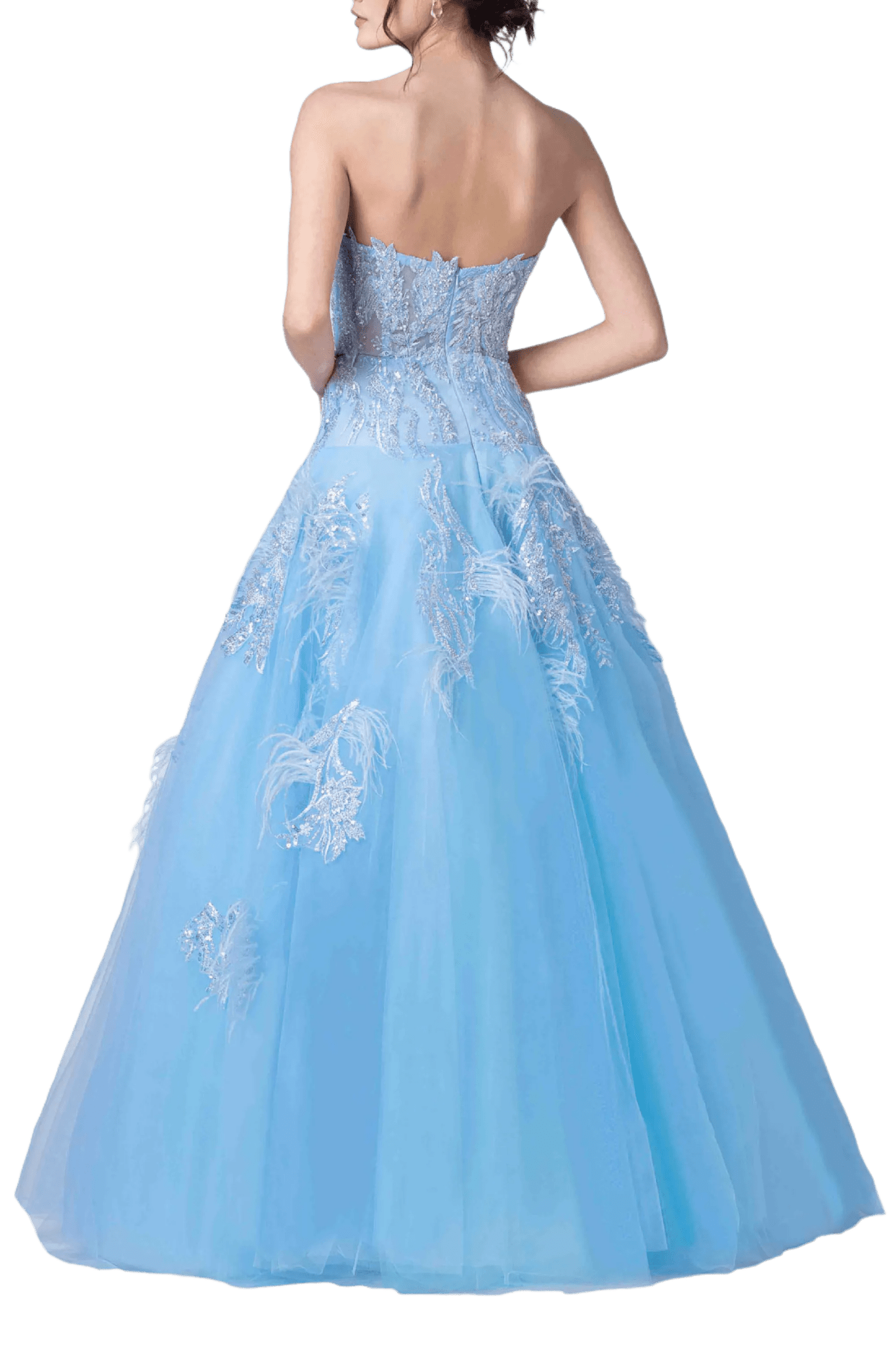 Tulle Ball Gown - ALBOUSHIYA - district 5 - dubai - riyadh - abaya - dresses - designers - evening wear - luxury - elegance - craftsmanship - gowns - cocktail dresses - collections - georges