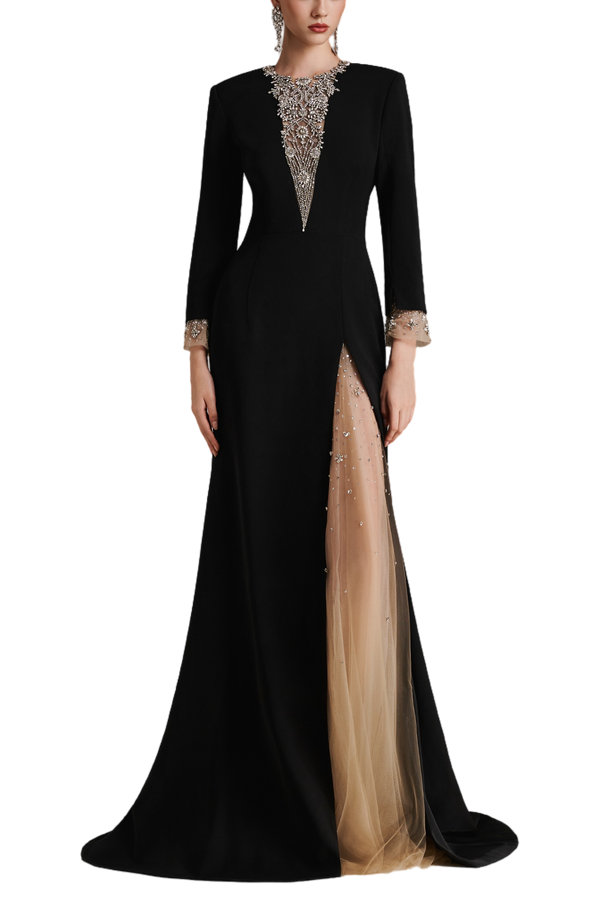 Midnight Elegance Gown