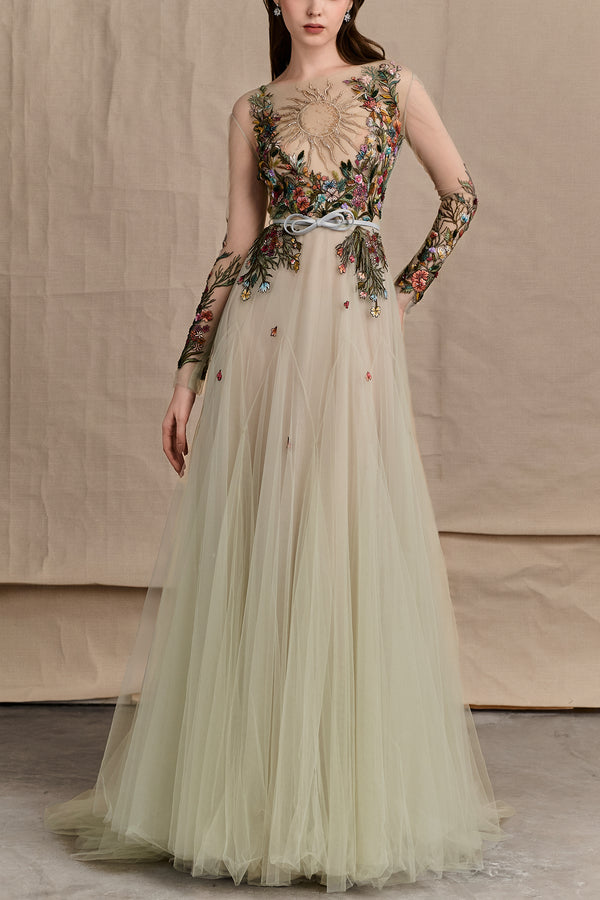 Celestial Bloom Gown