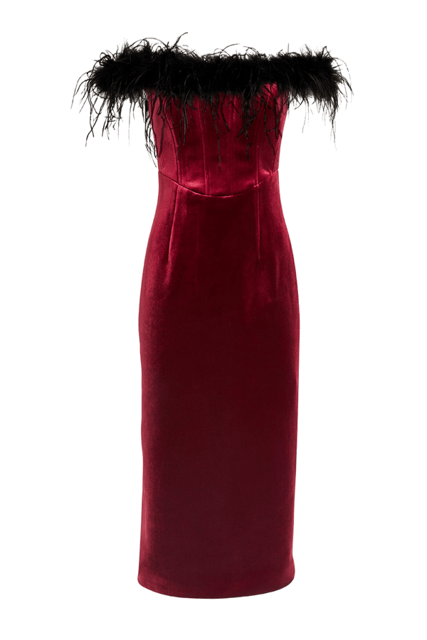 Vanessa Dress - ALBOUSHIYA - district 5 - dubai - riyadh - abaya - dresses - designers - evening wear - luxury - elegance - craftsmanship - gowns - cocktail dresses - collections - georges