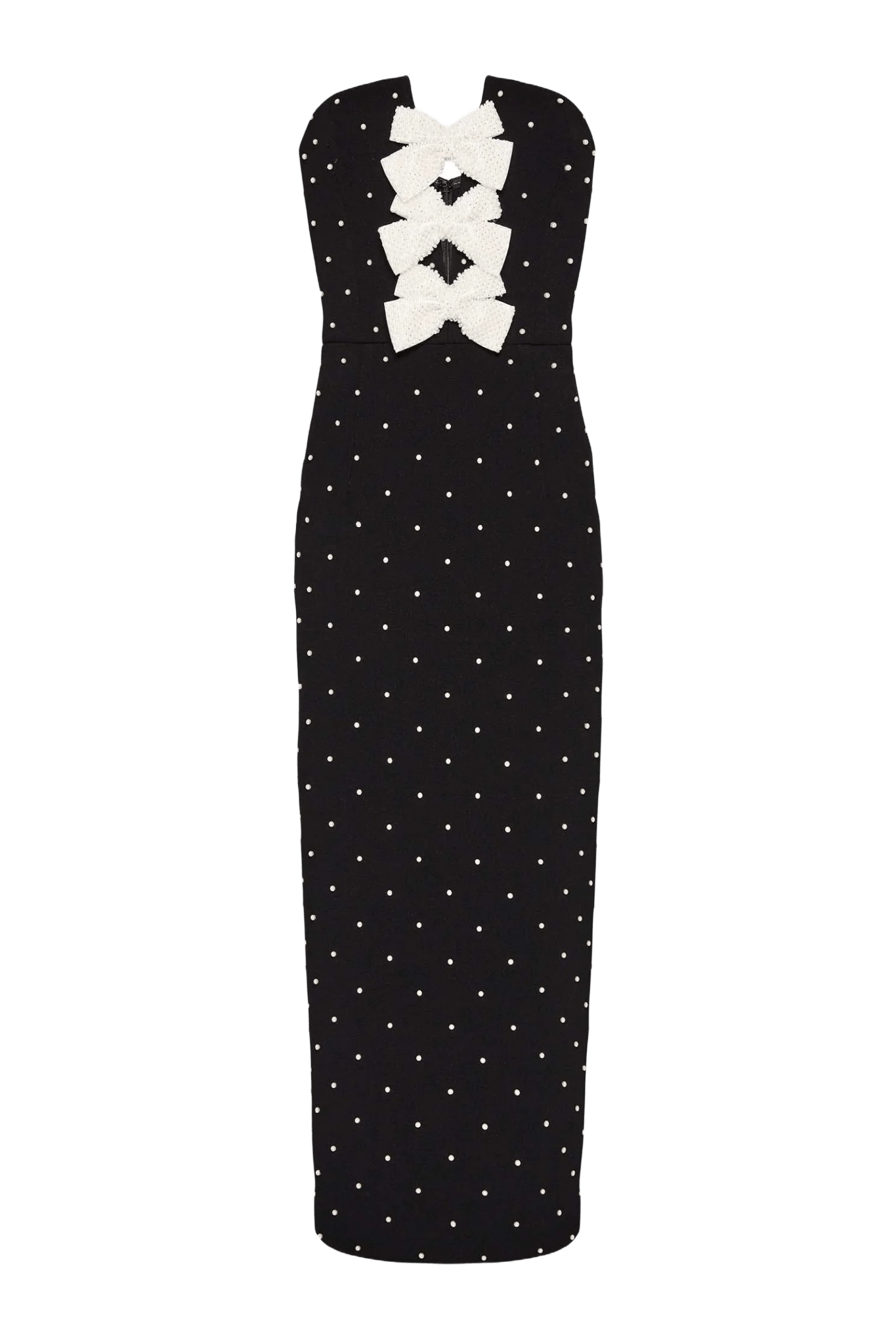 Veronica Midi Dress - ALBOUSHIYA - district 5 - dubai - riyadh - abaya - dresses - designers - evening wear - luxury - elegance - craftsmanship - gowns - cocktail dresses - collections - georges