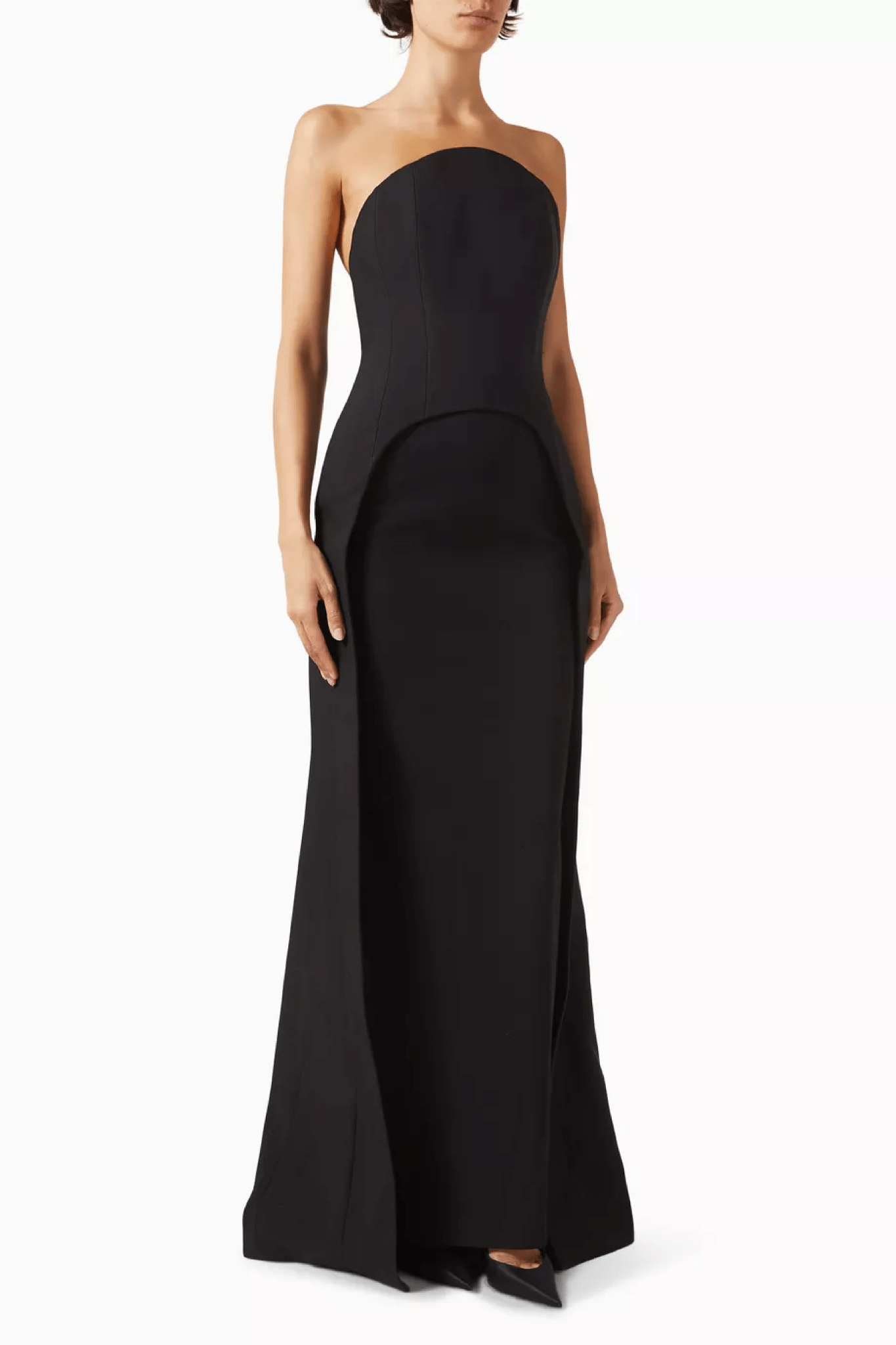 Vi Maxi Dress - ALBOUSHIYA - district 5 - dubai - riyadh - abaya - dresses - designers - evening wear - luxury - elegance - craftsmanship - gowns - cocktail dresses - collections - georges