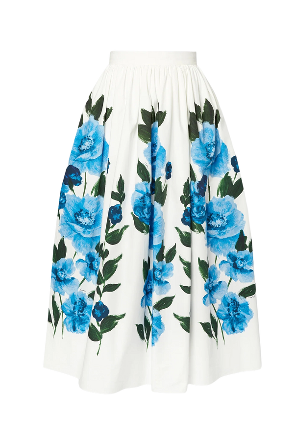 Volume Midi Skirt