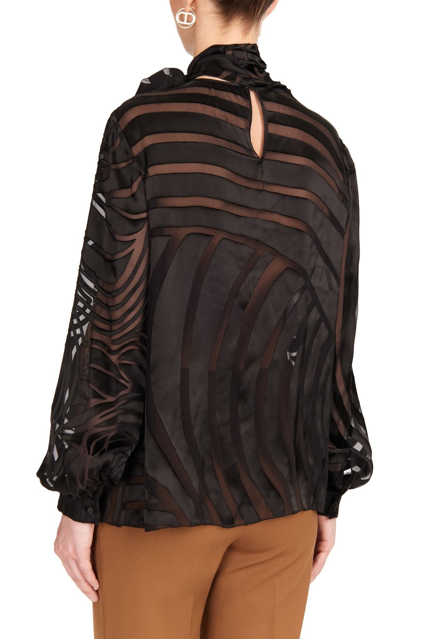 Women Blouse - ALBOUSHIYA - district 5 - dubai - riyadh - abaya - dresses - designers - evening wear - luxury - elegance - craftsmanship - gowns - cocktail dresses - collections - georges