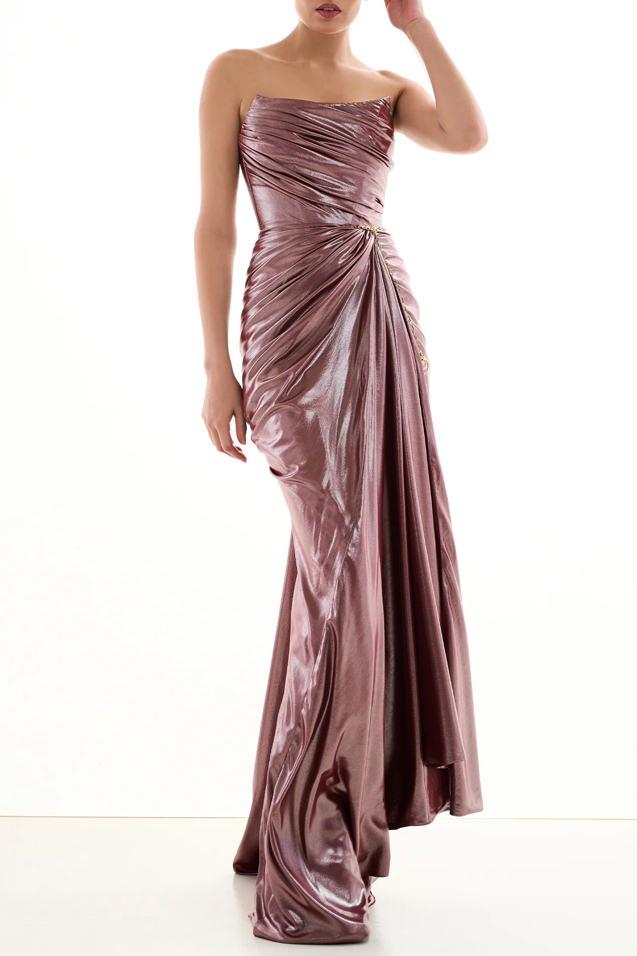 Zaira Dress - ALBOUSHIYA - district 5 - dubai - riyadh - abaya - dresses - designers - evening wear - luxury - elegance - craftsmanship - gowns - cocktail dresses - collections - georges