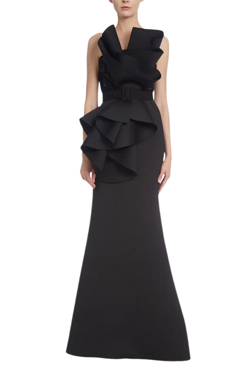 Sculptural Mermaid Gown
