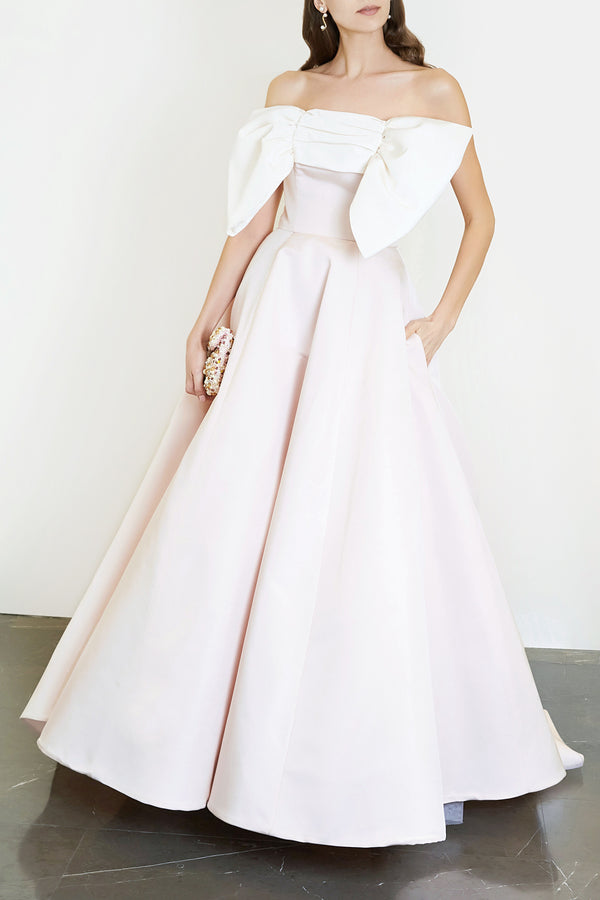 Bow Front Ball Gown