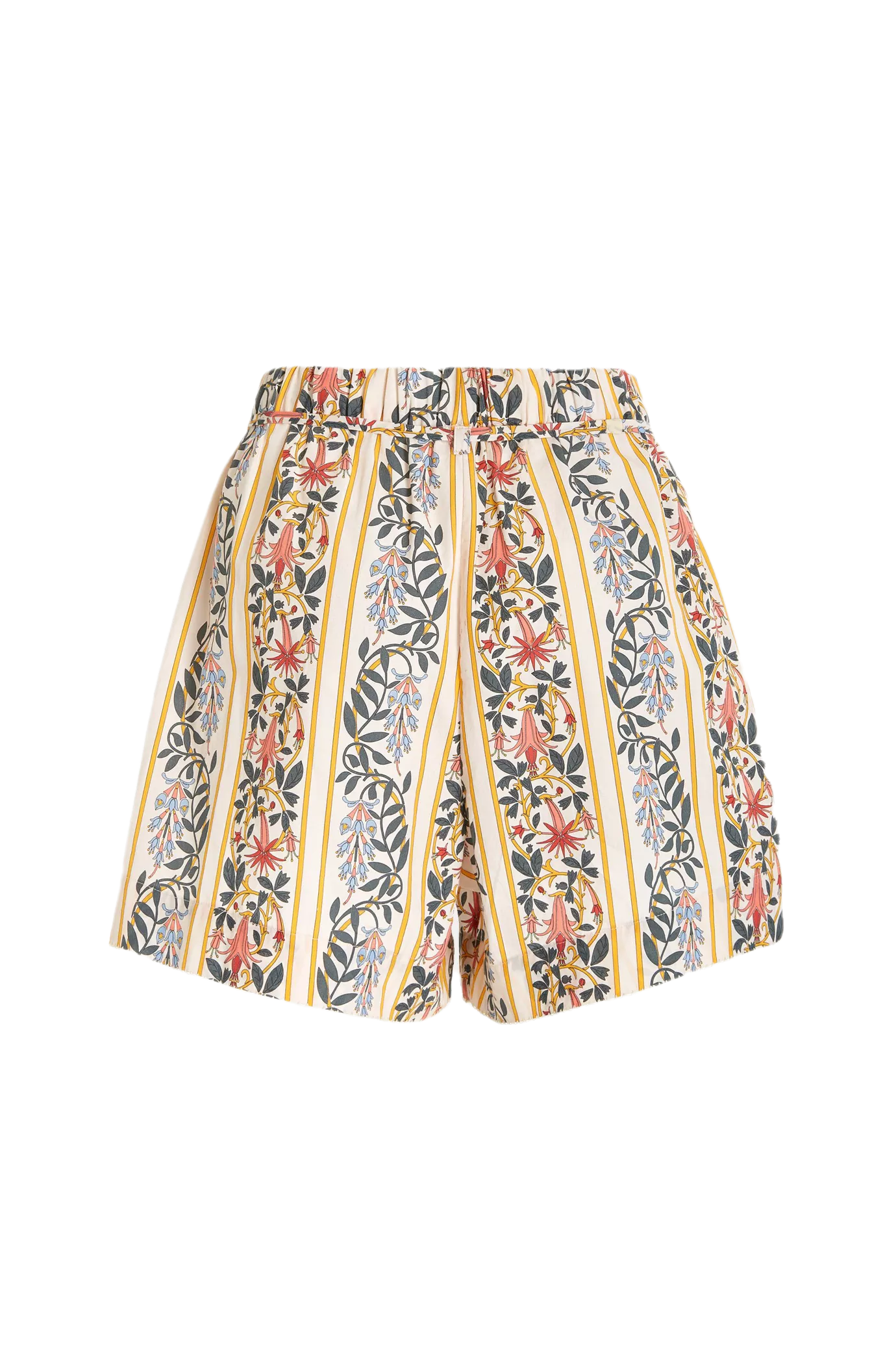 Trebol Floral Cotton Shorts