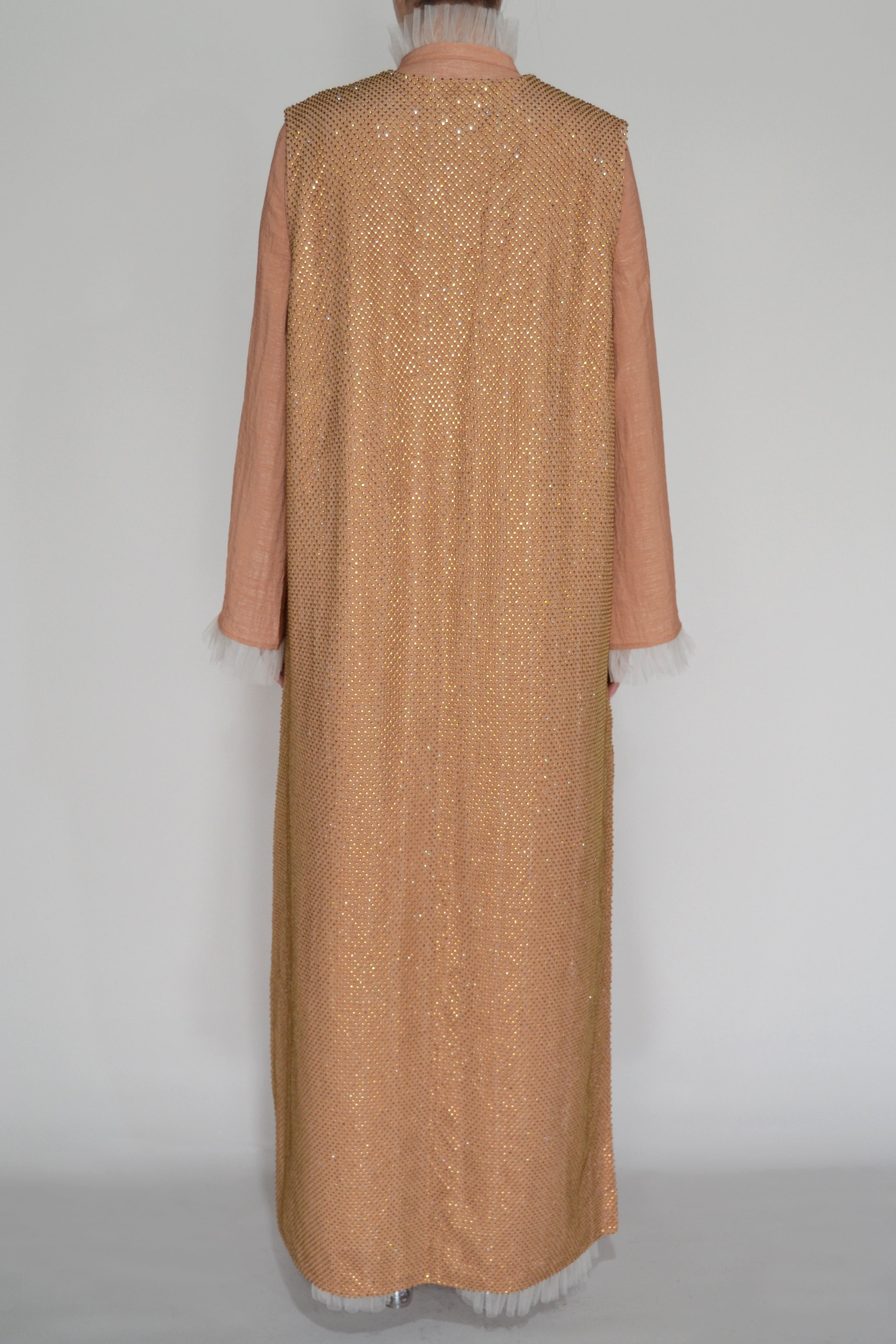 Camel and Creme Caftan